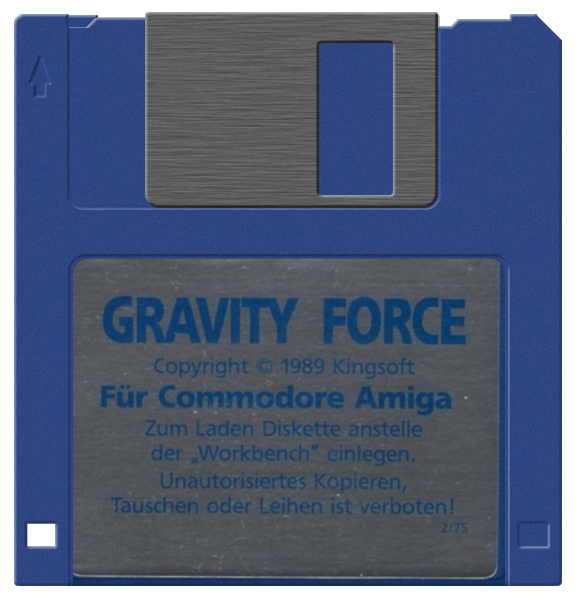 Gravity Force media 7 for Amiga